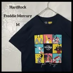 ミュージックtシャツ　ハードロック　フレディーマーキュリー　クイーン　ビンテージ