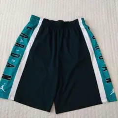 JORDAN　バスケショーツ　グリーン✕ターコイズ サイズL