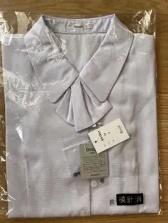 事務服 ブラウス ラベンダー(半袖1枚)ボンマックス　未開封