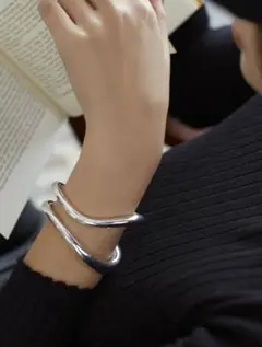 【新品】Nothing And Others Doubleline bangle