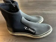 TUSAダイビングブーツ　27センチ　黒　グレー