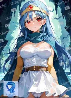 【まとめ買い割引対象】0164　アートポスター　A4サイズ　美女