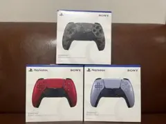 Sony DualSense コントローラー 3色セット