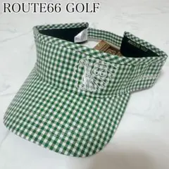 ✨新品未使用品✨ROUTE66 GOLF ギンガムチェック バイザー