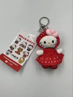 ローリーズファーム　Me% ハローキティ　トイキーホルダーいちごサンリオ　ラス1