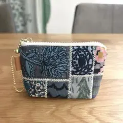 ミナペルホネン　ミニミニポーチ　ハンドメイド