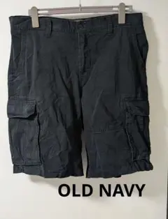 OLD NAVY カーゴショートパンツ 黒 短パン 00s オールドネイビー