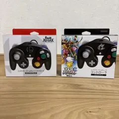 ニンテンドーゲームキューブコントローラ　2個セット　スマブラブラック