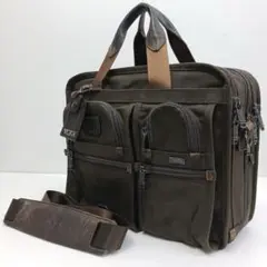 ✨希少カラー✨トゥミ　ビジネスバック　2way 3室　PC収納　ブラウン