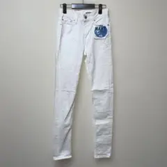 最安値❣️NAVY JEANS ネイビー　スキニー デニム　ストレッチ　S〜M