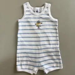 プチバトー　タンクトップ　ロンパース　12m 74cm