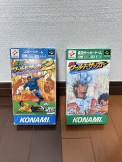 ワールドサッカー& ワールドサッカー 2セット 箱あり 解説あり