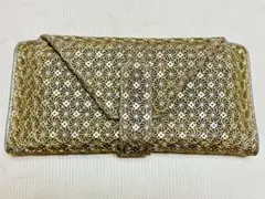 ヒロコハヤシ　ジラソーレ　ゴールド　長財布