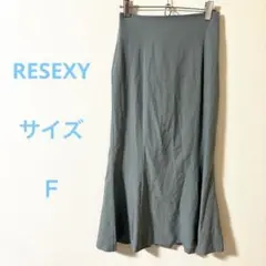 RESEXY タイトスカート ロングスカート
