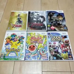 Wiiソフトセット 6本まとめ売り