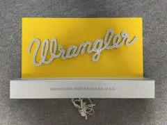 非売品 70s Wrangler 木製サインボード ヴィンテージ 非売品 70s Wrangler 木製サインボード ヴィンテージ