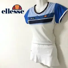 【未使用タグ付き！Sサイズ！人気ブランド】ellesseセットアップテニスウェア