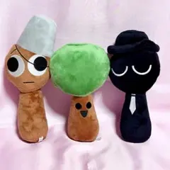 スプランキー ぬいぐるみ 3個 新品 dkmw