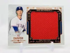 2015 Topps Museum 35シリ 実使用ジャージ ダルビッシュ有