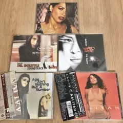 Aaliyah×5 CDセット アルバム シングル