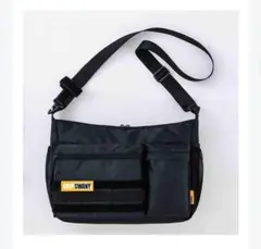GRIP SWANY ワッペン付きショルダーバッグ