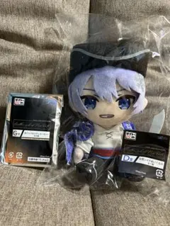 タイトーくじ ネオポルテ　白雪レイド　ぬいぐるみ　缶バッジ ステッカー