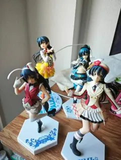 ラブライブ！ μ's 園田海未 フィギュア 4体セット