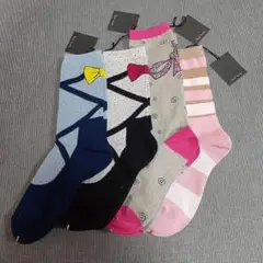 Paul Smith ポールスミス レディースソックス4足