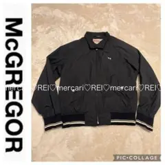 mcgregor マックレガー ブルゾン　ナイロン　コーチ　ジャケット　M リブ