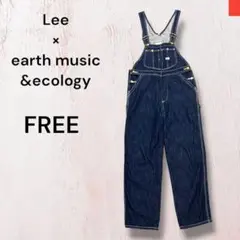 Lee リー　earth music&ecology オーバーオール　インディゴ