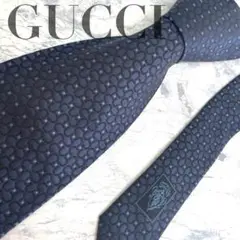 GUCCI グッチ ネクタイ ドット シルク100% 0057