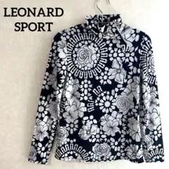 LEONARD SPORT(レオナールスポーツ)カットソー 総柄 ハイネック