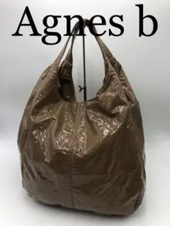 アニエスベー ブランド ブラウン ハンドバッグ お洒落 レディース