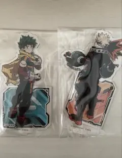 爆豪 緑谷 アクリルスタンド 僕のヒーローアカデミア WHM