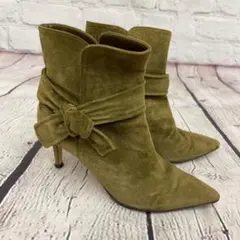 Gianvito Rossi ショートブーツ ブーティ スエード