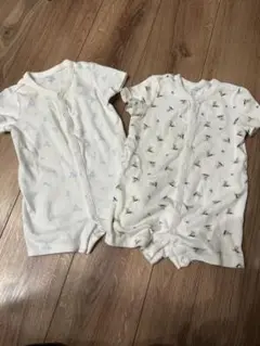 ラルフローレンロンパース ポロベア 12M 2枚セット