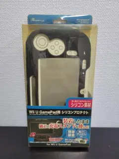 アンサー 任天堂 WiiU GamePad用シリコンプロテクト (ブラック)