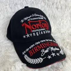 Norton 刺繍入りキャップ 黒