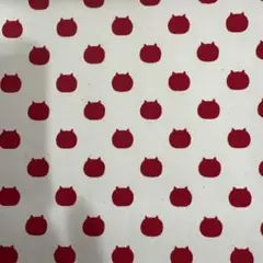猫柄　生地★ねこたま★ハギレ
