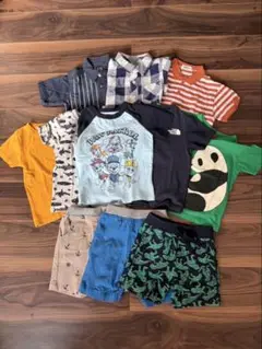 男の子まとめ売りTシャツ・ショートパンツ 90.100