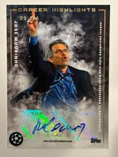 世界49枚限定！Topps MOURINHO モウリーニョ 直筆サイン PSA Amazon.co.jp: モウリーニョ 直筆サインカード FCポルト 49