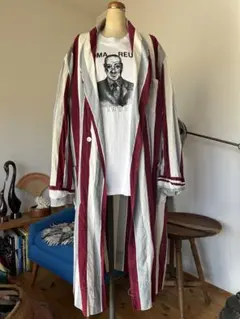 ビンテージ　ガウンコート　ロングコート