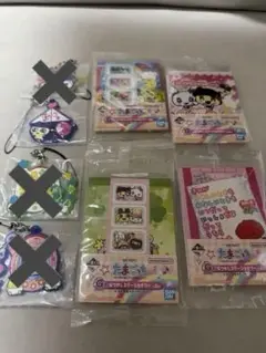 たまごっち1番くじ　F賞　Ｇ賞（メモのみ）セット売り