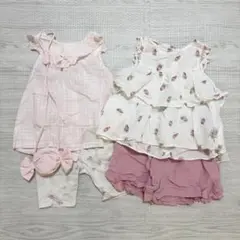 【2セット】dave&bella セットアップ 80cm