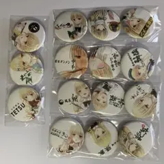品達 × ラーメン大好き小泉さん 缶バッジ 全種セット コンプリート