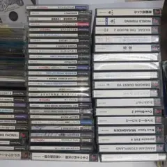 Playstation1ソフトまとめ売り　計74本