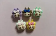 ラブブ　限定　ジビッツチャーム　5個セット⭐︎