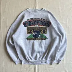 90s　vingtage　NFL　Denver Broncos　スウェット　XL