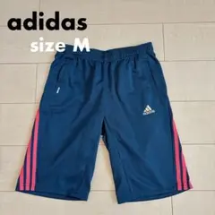 adidas ハーフパンツ ネイビー×ピンク×ゴールド Mサイズ