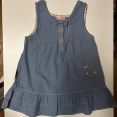 Tinker Bell ジャンバースカート デニムブルー